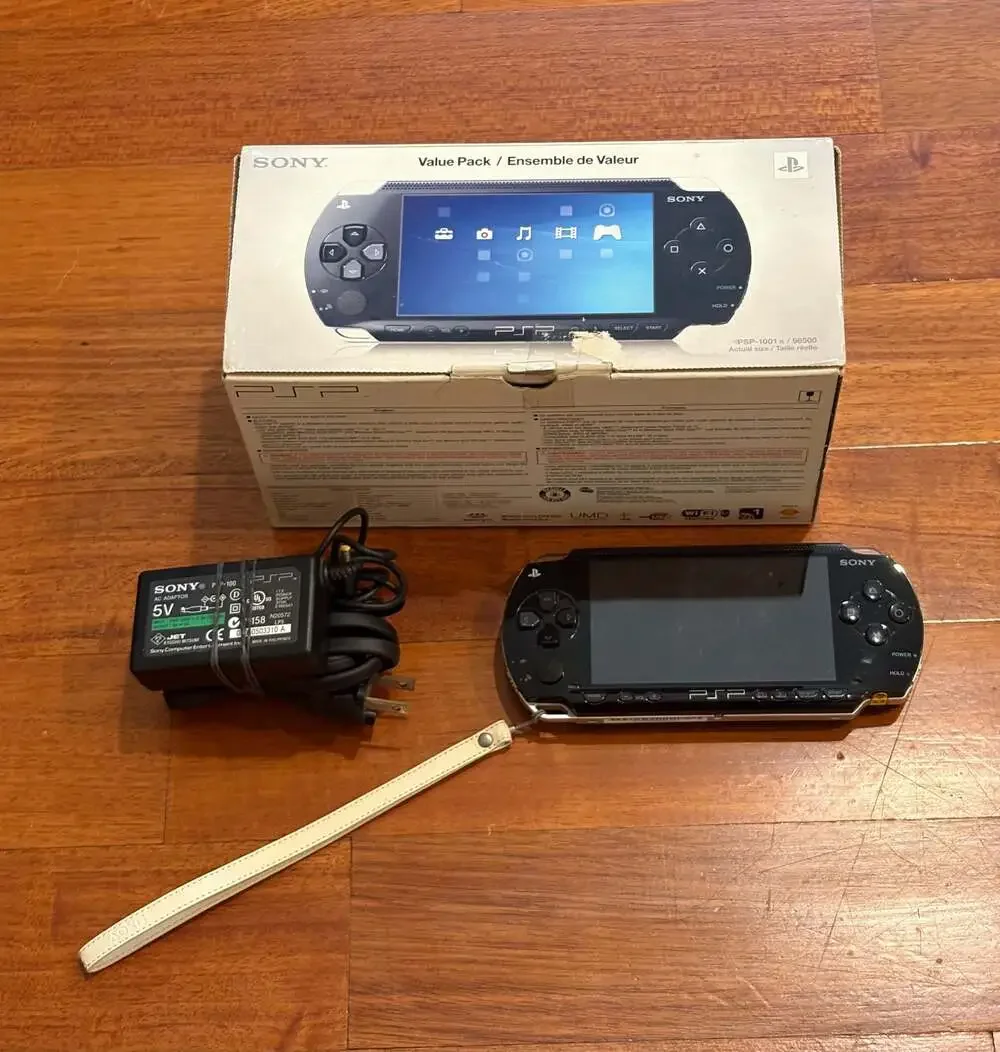 Sony PSP 1000 Value Pack CIB Matching Serial OEM Charger Tested Read PSP-1001